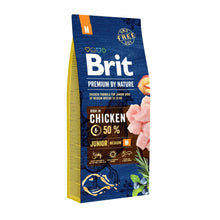 Brit Premium By Nature Chicken Junior Kurczak Karma Dla Młodych Psów Średnich Ras M 15 kg