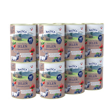 BALTICA karma mokra jeleń z owocami leśnymi 12x400g