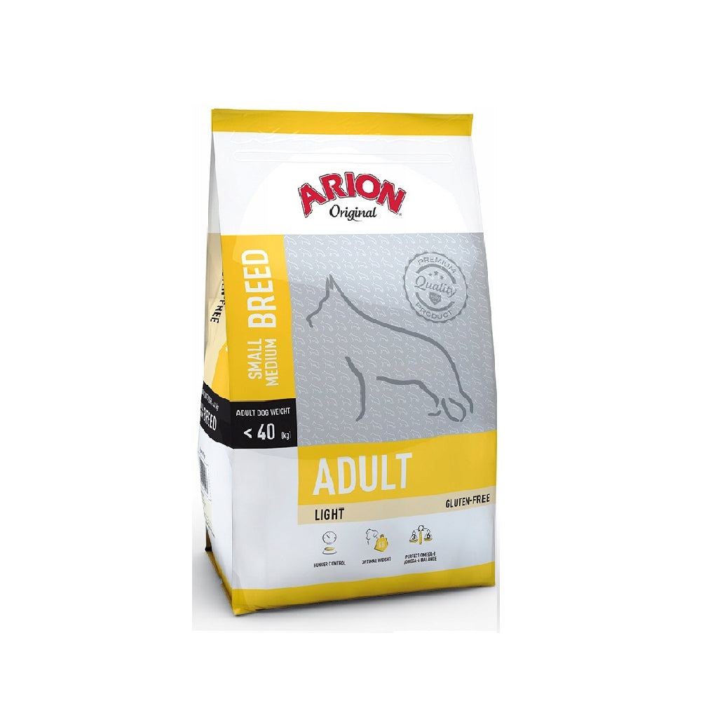 Arion Original Light Small Medium Adult Karma Dla Dorosłych Psów Małych I Średnich Ras 12 kg
