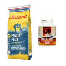 Pakiet Josera Family Plus 15 KG + MultiVit Canis 150 tabletek GRATIS!