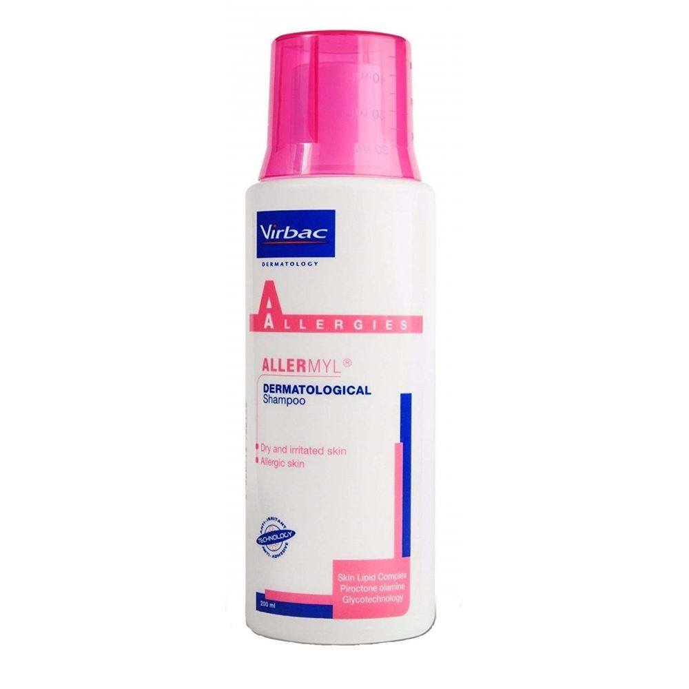 Virbac Allermyl Szampon Dla Psów I Kotów 200 ml