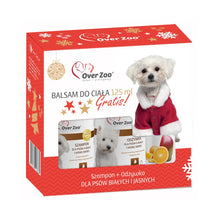 Zestaw Over Zoo Biała Sierść Szampon 250 ml + Odżywka 240 ml + Balsam do Ciała 125 ml