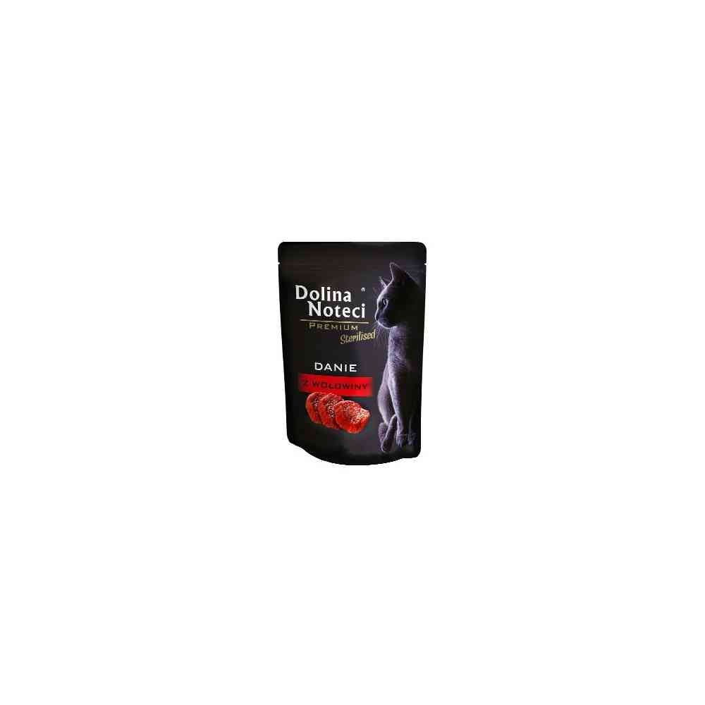 Dolina Noteci Premium Danie z Wołowiny Sterilised Kot 85 g