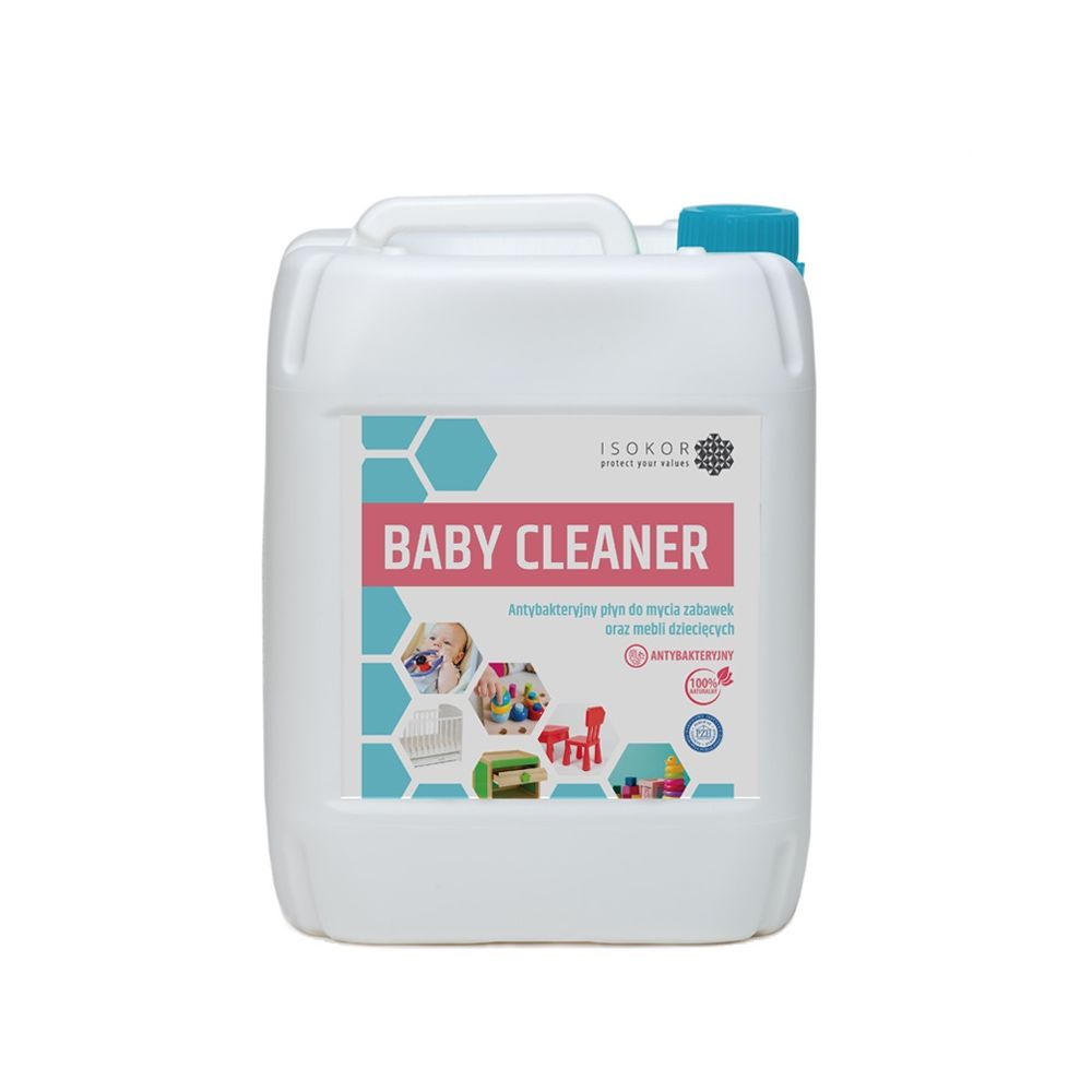 Isokor Baby Cleaner Hypoalergiczny Płyn Do Mycia Zabawek I Mebli Dziecięcych 5 L