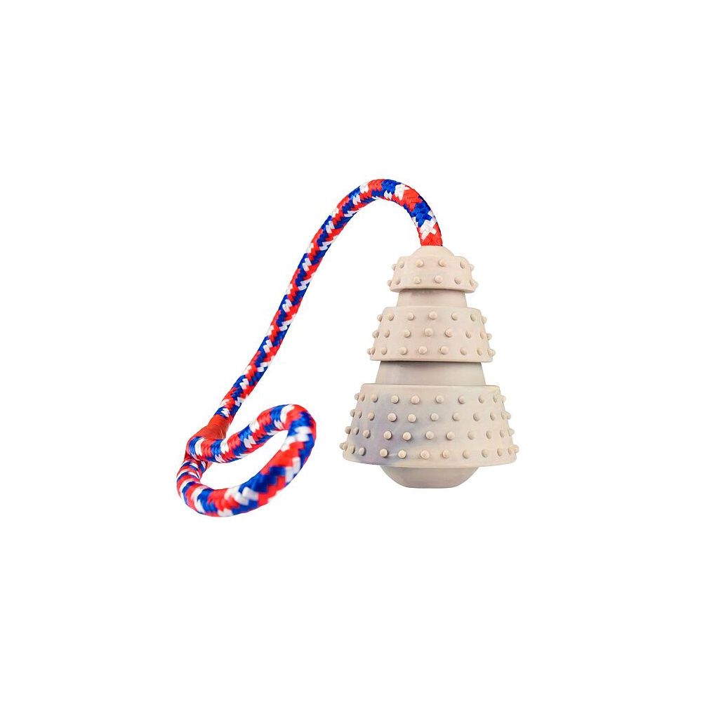 HIPHOP Zabawka na sznurku z twardej gumy 8/43cm, do rzucania