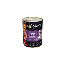 Savory Cat Adult Sterilised Lamb Karma Mokra Dla Dorosłych Kotów Po Sterylizacji i Kastracji z Jagnięciną 400 g