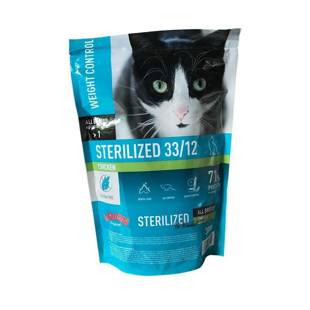 Arion Original Cat Sterilised Chicken Kurczak Karma Dla Kotów Po Sterylizacji 300 g