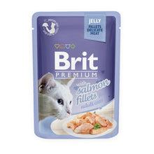 Brit Premium Salmon Jelly Fillets Łosoś Galaretka Mokra Karma Dla Kota 85 g