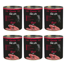 Pakiet Fitmin For Life Beef Pate Karma Dla Dorosłych Psów z Wołowiną 6 x 800 g