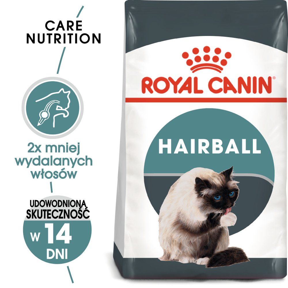 ROYAL CANIN Hairball Care Karma Sucha Dla Kotów Dorosłych Eliminacja Kul Włosowych 400 g