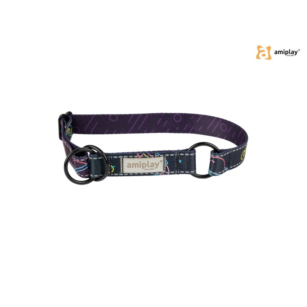 Amiplay Obroża Półzaciskowa BeSpace Rozmiar L Neon