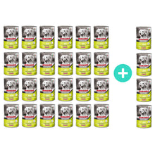 Pakiet Morando Pro Mokra Karma Dla Psa Kawałki Cielęcina i Groszek 24 x 405 g + 4 Puszki GRATIS!