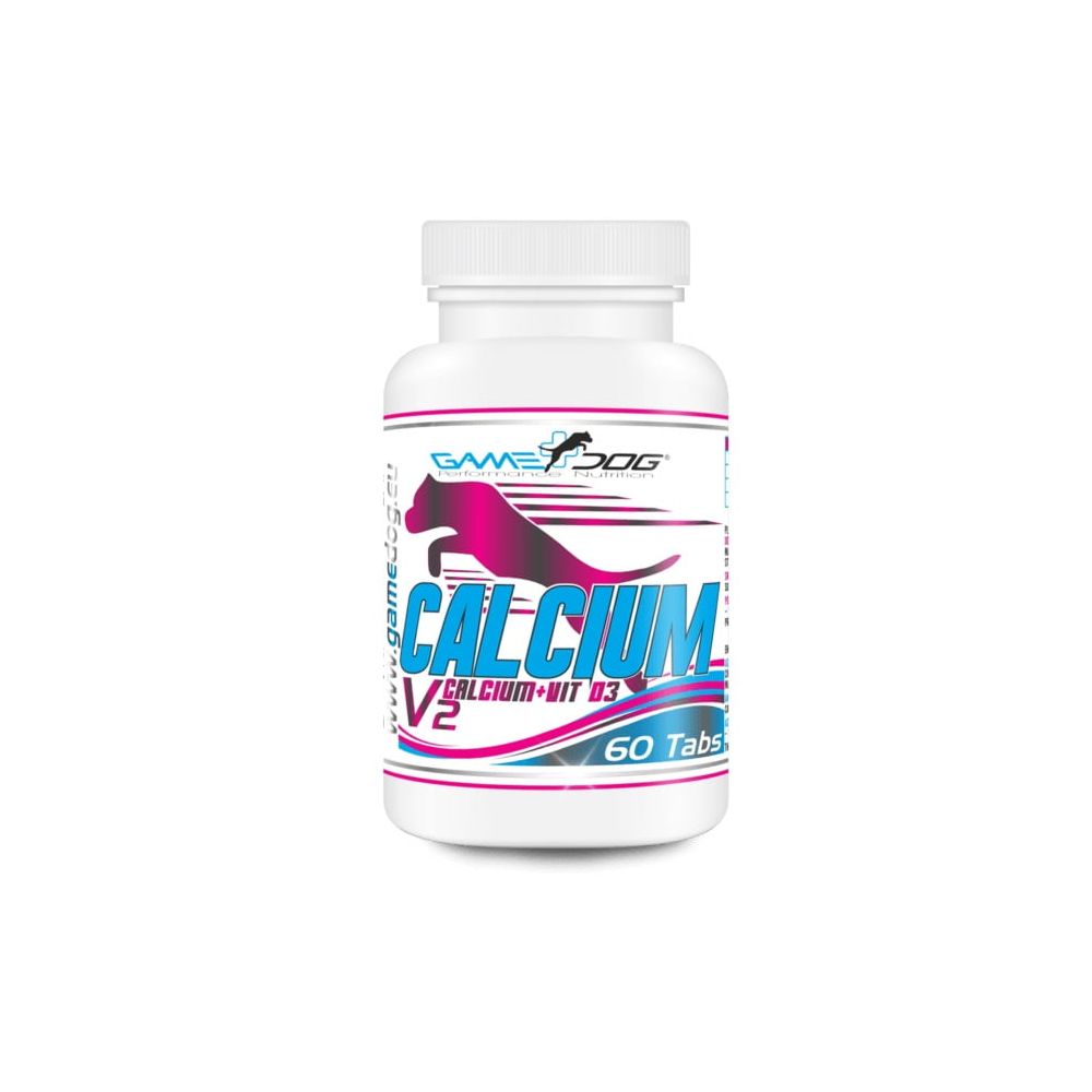 GAMEDOG Calcium+D3 V2 60 tabletek