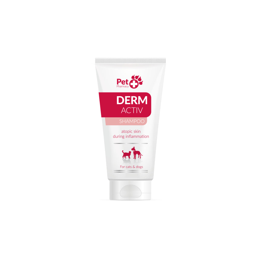 Vetfood Dermactiv Szampon Do Skóry Atopowej Dla Psów i Kotów 125 ml