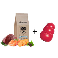 Pakiet Paka Zwierzaka Bezzbożowa Karma Dla Psa Dziczyzna Łosoś 12 kg + Kong Zabawka Dla Psa GRATIS!