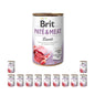 Pakiet Brit Pate & Meat Lamb Jagnięcina Mokra Karma Dla Psa 12 x 400 g