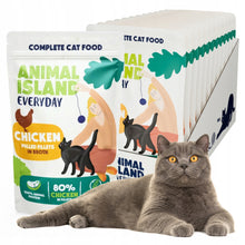 ANIMAL ISLAND Everyday z Kurczakiem 12x85g fileciki w rosole zestaw 12 saszetek