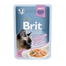 Brit Premium Sterilised Cats Salmon Fillets Łosoś Mokra Karma Dla Kota Po Sterylizacji 85 g