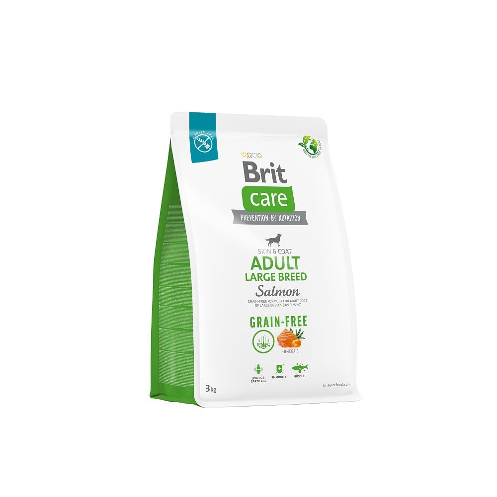 Brit Care Grain Free Adult Large Breed Salmon Karma Dla Dorosłych Psów Dużych Ras z Łososiem 3 kg
