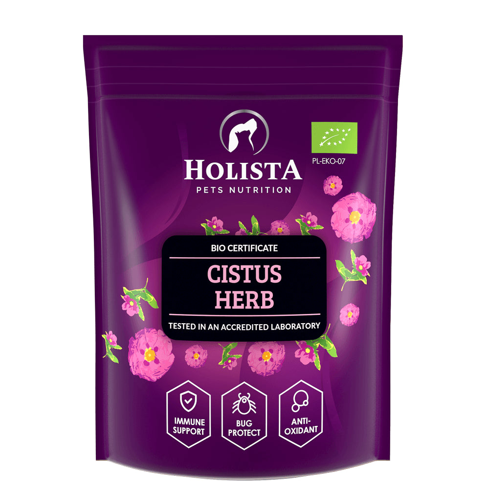 HOLISTA Bio Czystek dla psa i kota 500g