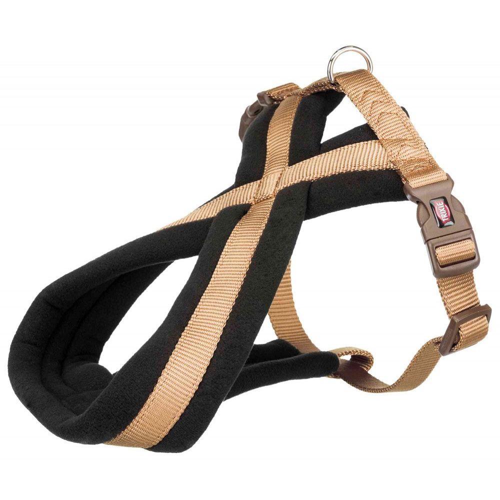 Trixie Szelki Touring Premium Dla Psa Rozmiar L-XL 70-110 cm/25 mm Karmelowe