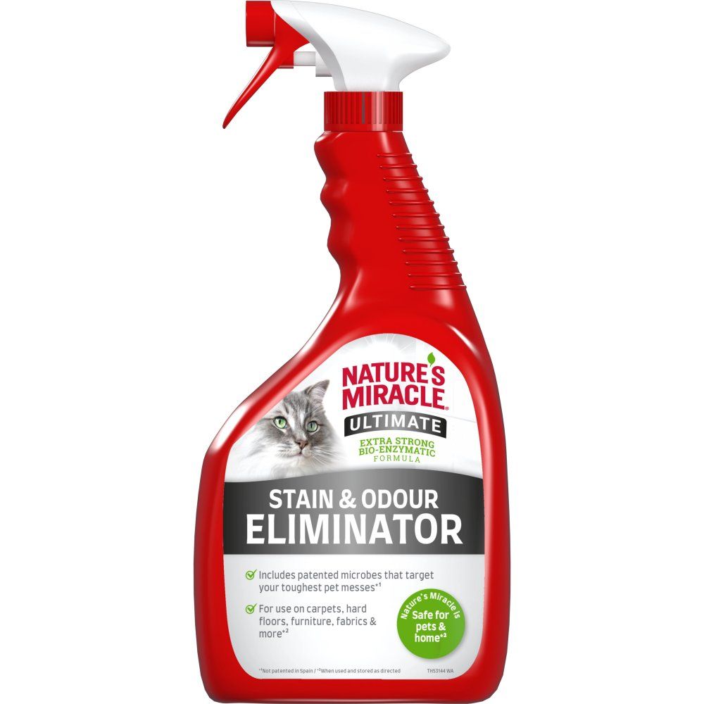 Natures Miracle Ultimate Stain&Odour Eliminator Uporczywe Zabrudzenia Po Kotach 946 ml