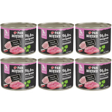 Pakiet Pan Mięsko Mokra Karma Dla Kociąt Kurczak z Cielęciną 6 x 200 g