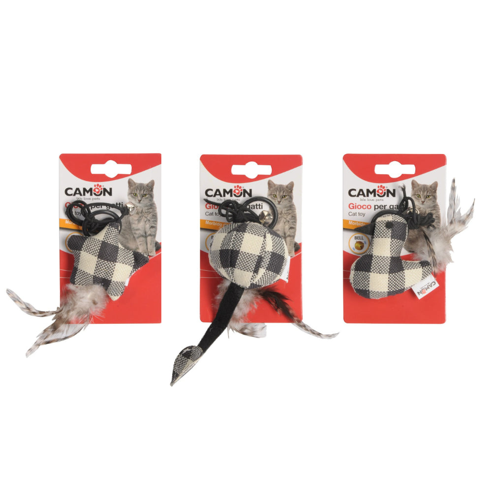 Camon Cat Toy Zabawka Na Gumce z Dzwonkiem