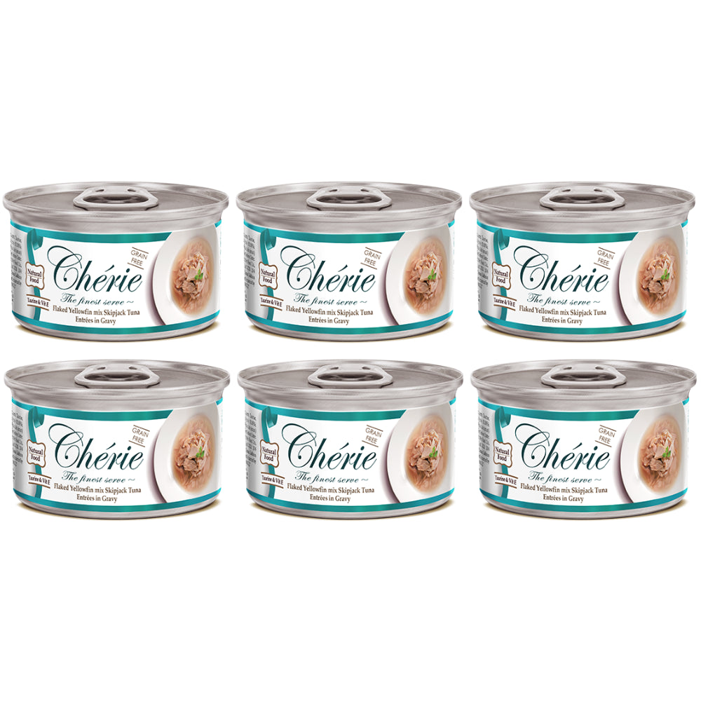 Pakiet Pettric Cherie Karma Dla Kota Mix Tuńczyka w Sosie 6 x 80 g