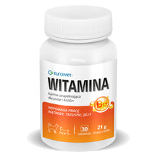 Eurowet Witamina B12 Dla Psów i Kotów 30 Tabletek