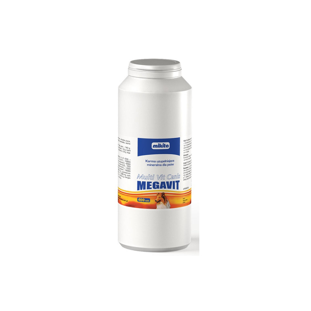 Mikita Multi Vit Canis Megavit Dla Psa 400 Tabletek