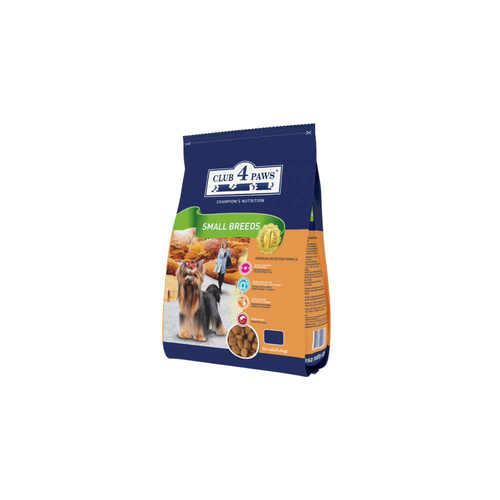 Club 4 Paws dla Dorosłych Psów Małych Ras 3 kg