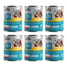 Pakiet Frendi Mokra Karma Dla Dorosłych Kotów Z Kawałkami Kurczaka W Sosie 6 x 800 g