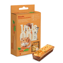 Little One Ciastka z Suszoną Marchewką i Szpinakiem Dla Małych Zwierząt 5 x 7 g