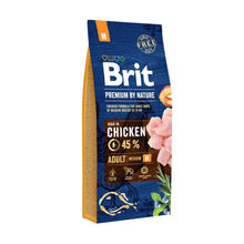 Brit Premium By Nature Chicken Adult Kurczak Karma Dla Dorosłych Psów Średnich Ras M 3 kg