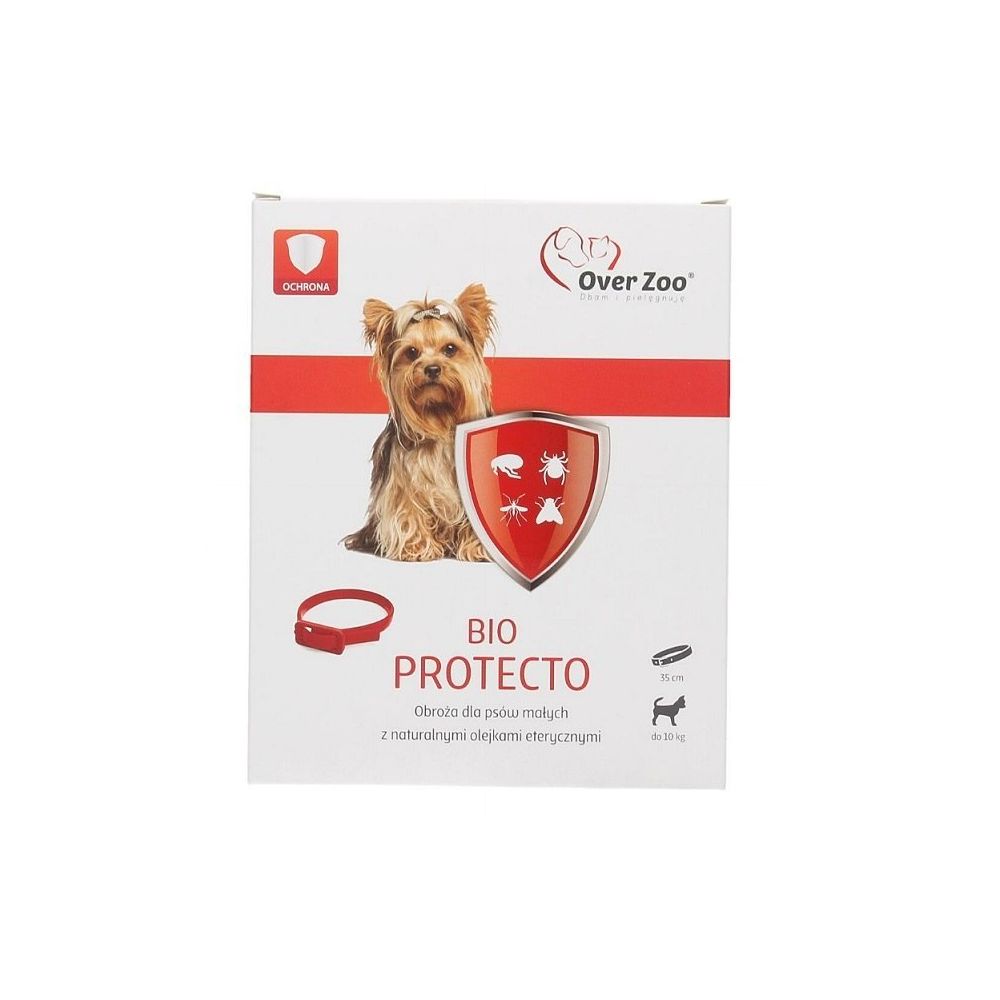 Over Zoo Bio Protecto Plus Obroża Mały Pies 35 cm