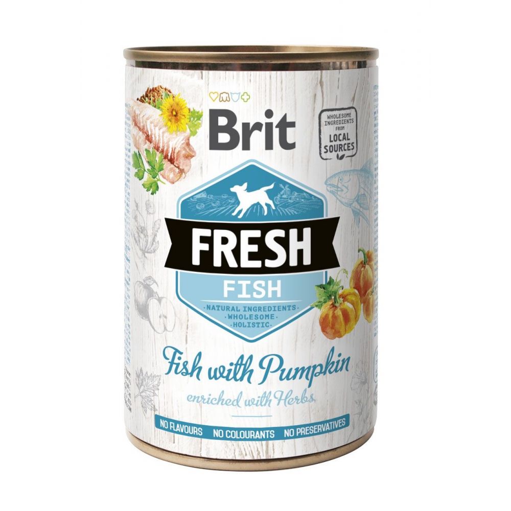 Brit Fresh Fish With Pumpkin Ryba Dynia Karma Dla Psa 400 g