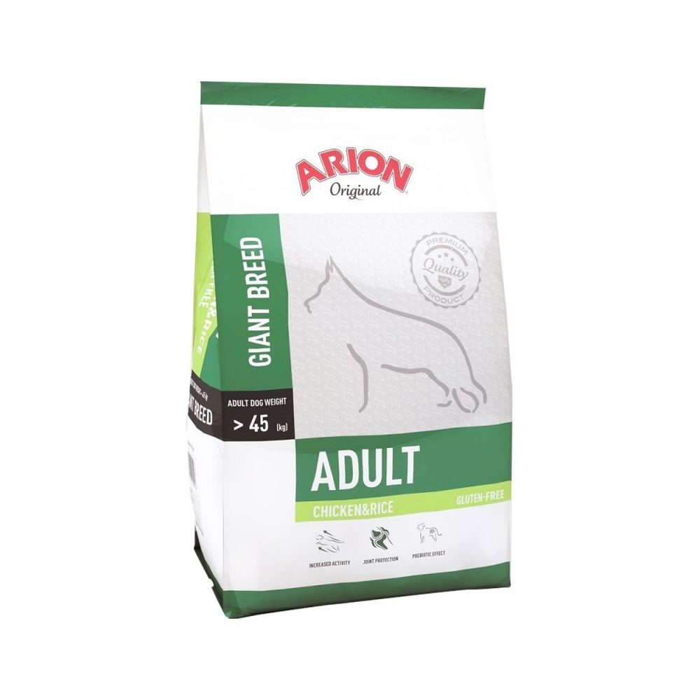 Arion Original Giant Chicken & Rice Kurczak & Ryż Karma Dla Dorosłych Psów Olbrzymich Ras 12 kg
