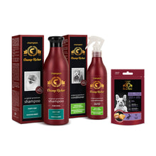 Pakiet Champ - Richer Szampon dla Psów o Sierści Puszystej i Odżywka bez Spłukiwania + Smakołyk Champ - Richer GRATIS!