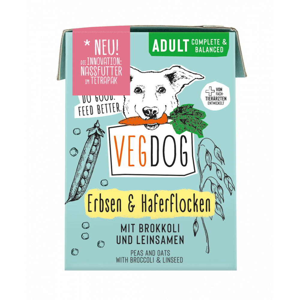 Vegdog Adult Tetra Pak Wegetariańska Mokra Karma Dla Dorosłych Psów 200 g