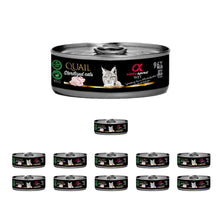 Alpha Spirit Przepiórka Koty Sterylizowane 12 x 85 g