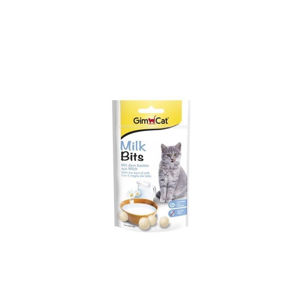GIMCAT Milk Bits 40g mleczne pastylki dla kotów