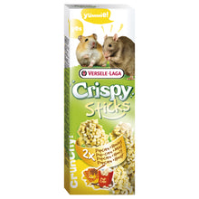 Versele Laga Cripsy Sticks Hamster-Rats Popcorn & Honey Kolby Dla Chomików i Szczurów 2 szt