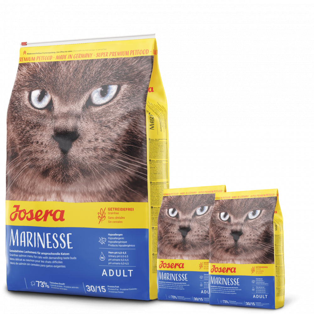 Pakiet Josera Marinesse Łosoś Bezzbożowa 10 kg + 2 x 400 g GRATIS!