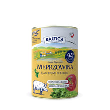 BALTICA Karma mokra wieprzowina z jabłkiem 400g