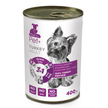 Dibaq The Pet+ Dog Tin Mokra Karma Dla Psa z Indykiem 400 g