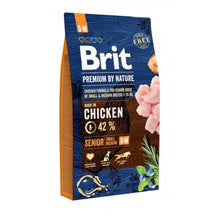 Brit Premium By Nature Chicken Senior Kurczak Karma Dla Starszych Psów Małych I Średnich Ras S+M  8 kg