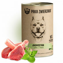 Paka Zwierzaka Mokra Karma Dla Psa Jagnięcina Jabłko 400 g