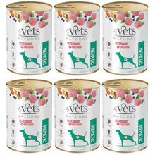 Pakiet 4VETS Natural Dog Hepatic 6x400g