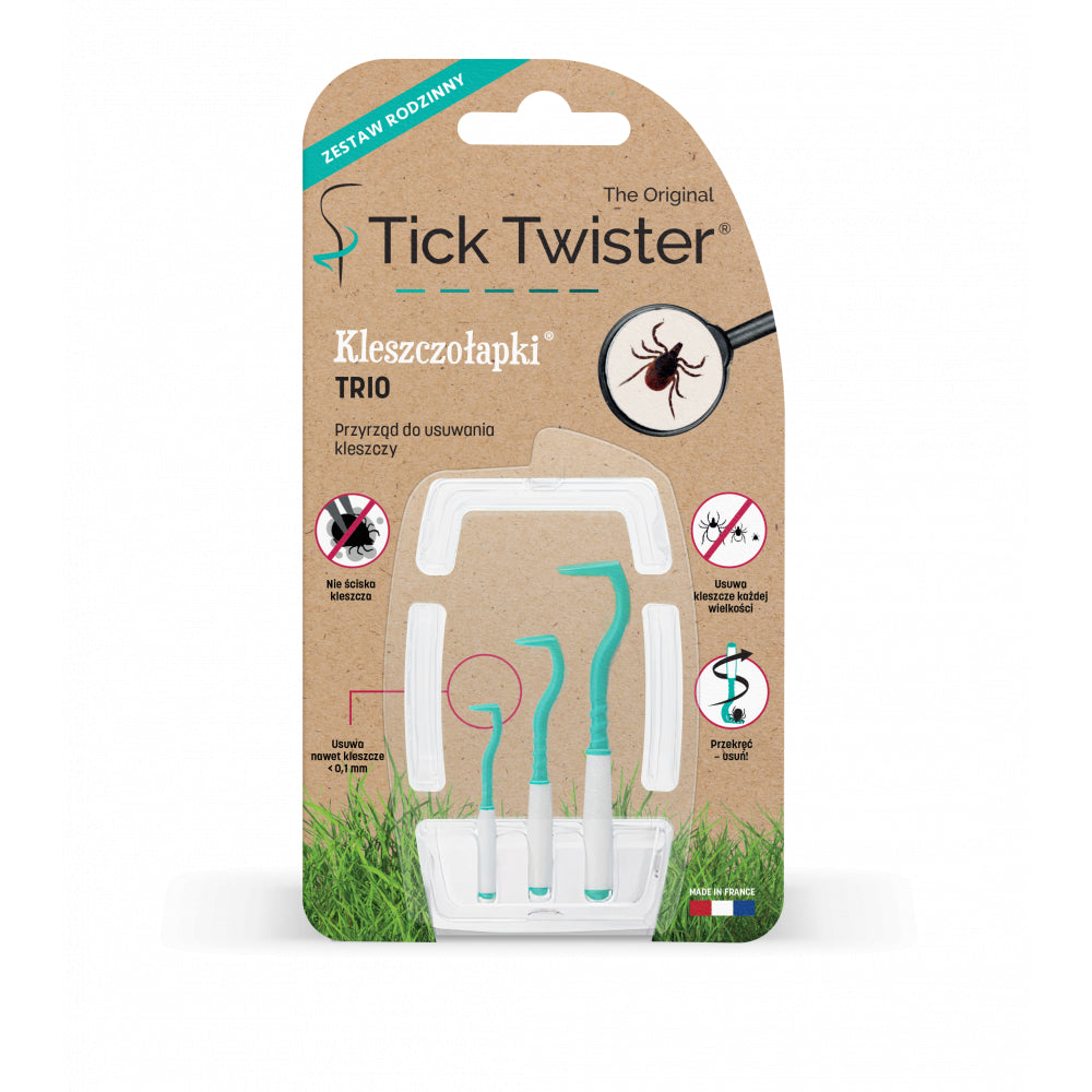 Kleszczołapki Tick Twister Trio